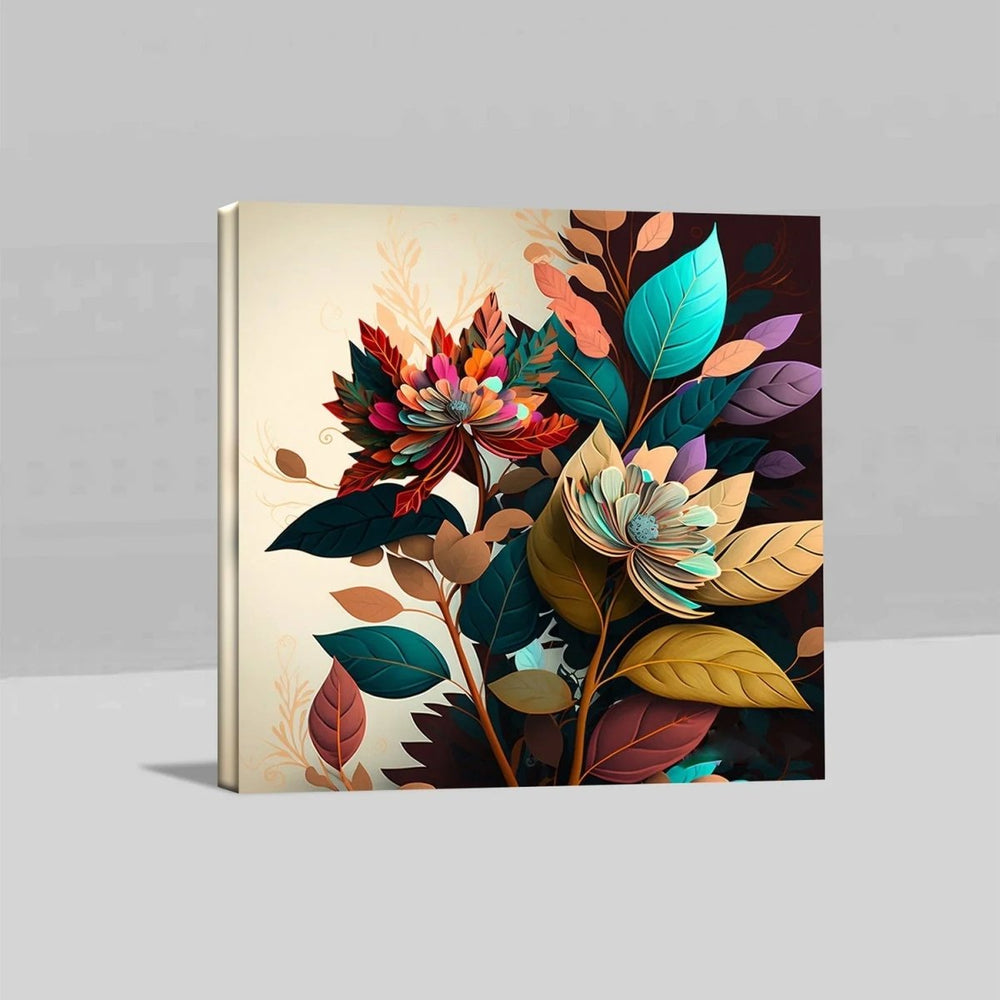 Floral Serenity Wall Art for Tranquil Spaces - All India Decor