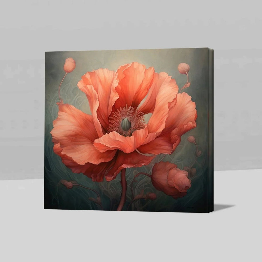 Abstract Florals Modern Wall Paintings - All India Decor