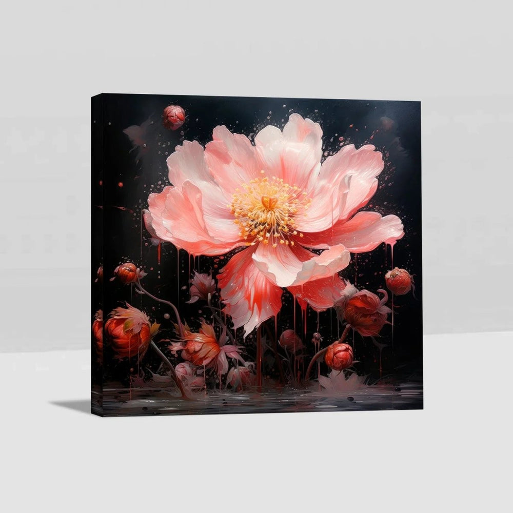 Lively Blooms Bright Flower Paintings - All India Decor