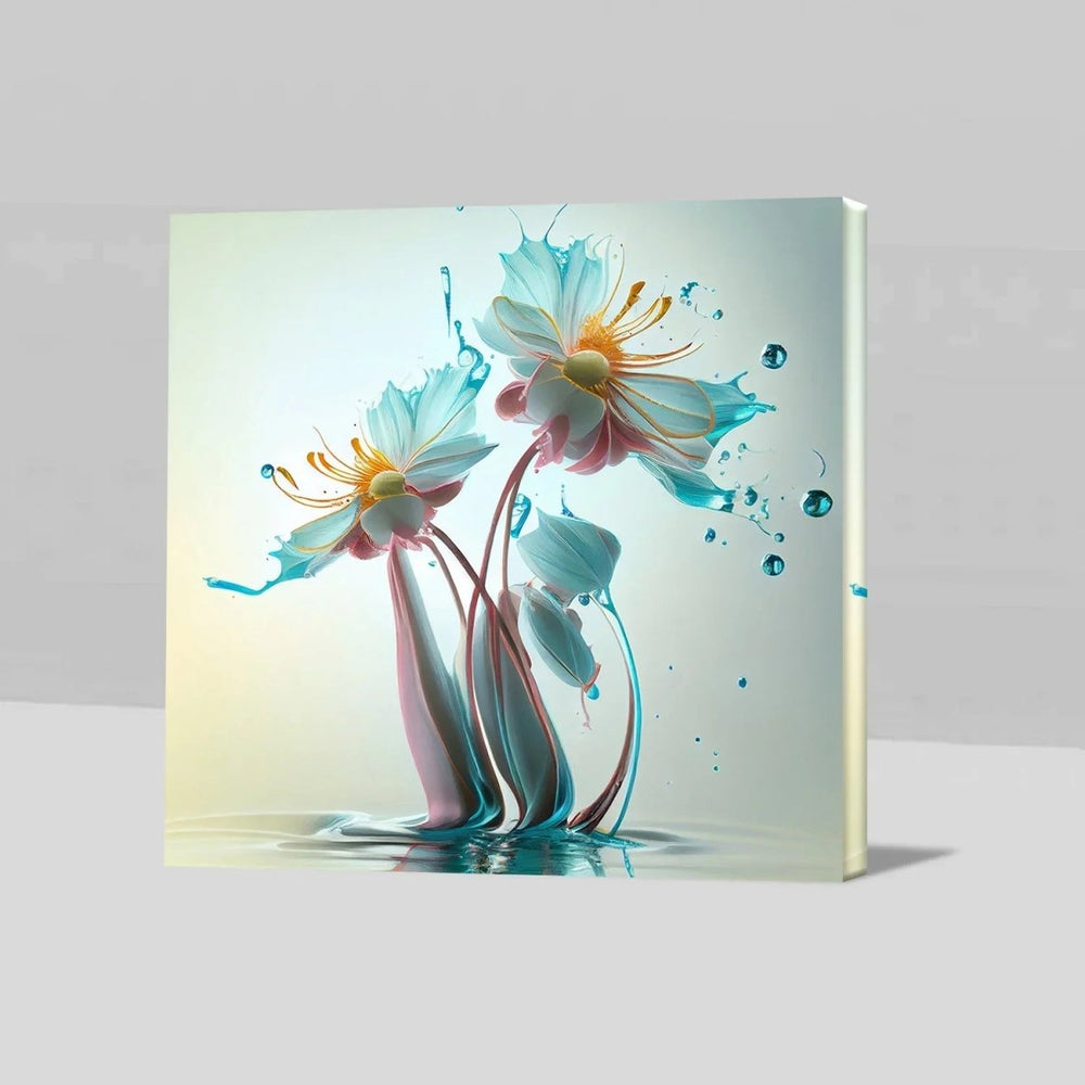 Botanical Harmony Serene Wall Paintings - All India Decor