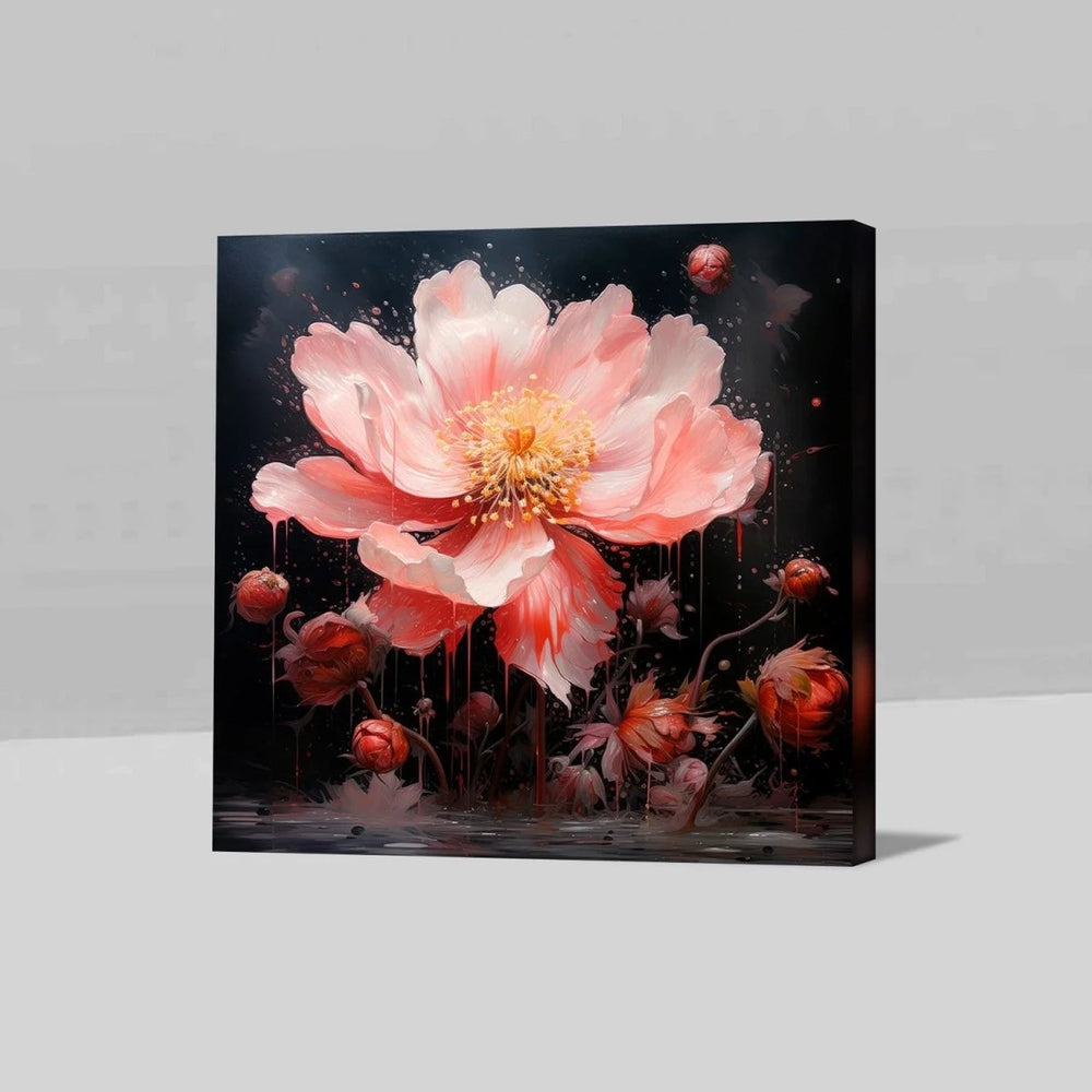 Lush Blooms Colorful Floral Paintings - All India Decor