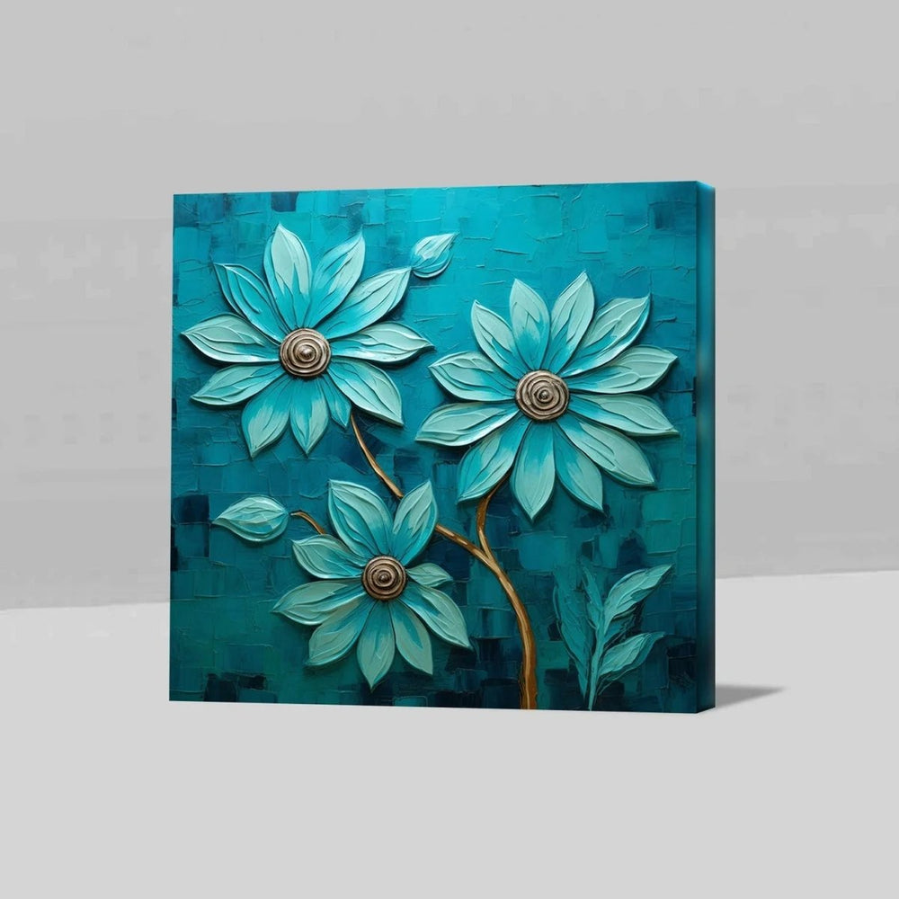 Colorful Meadows Lively Flower Art - All India Decor