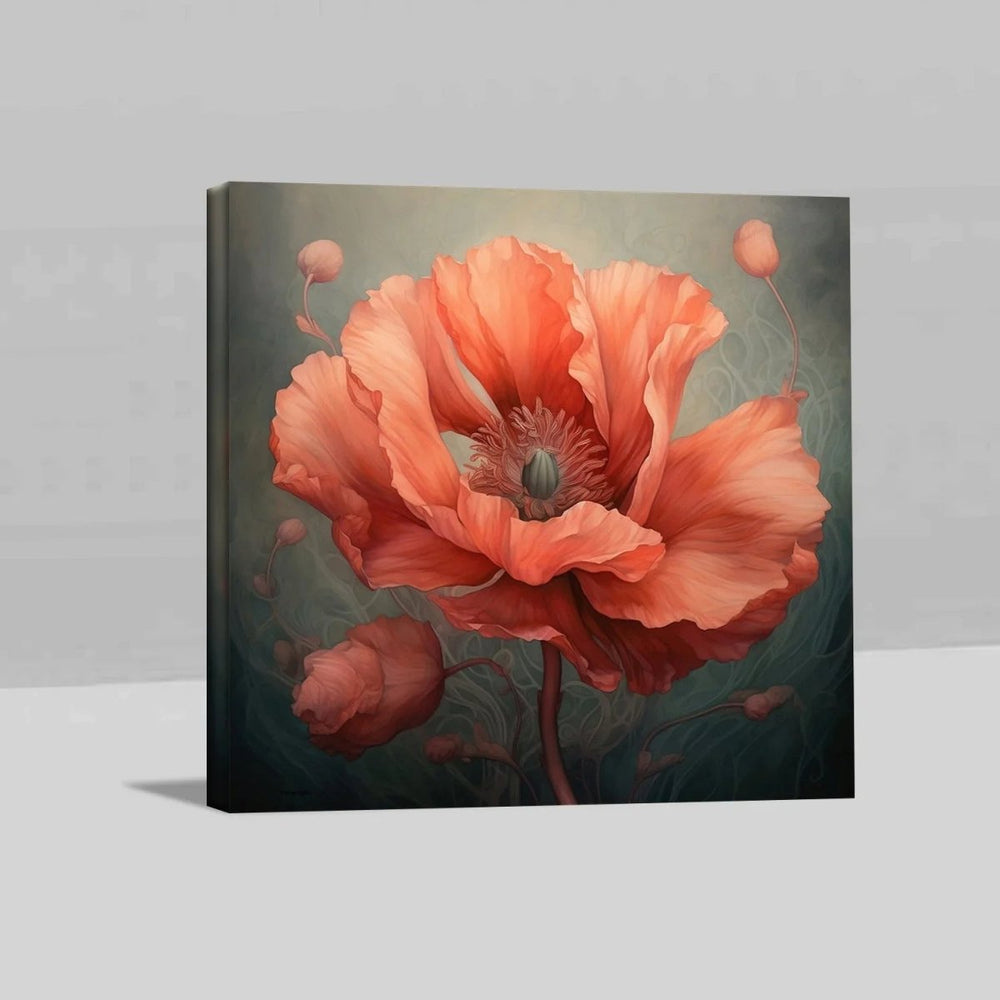 Abstract Florals Modern Wall Paintings - All India Decor
