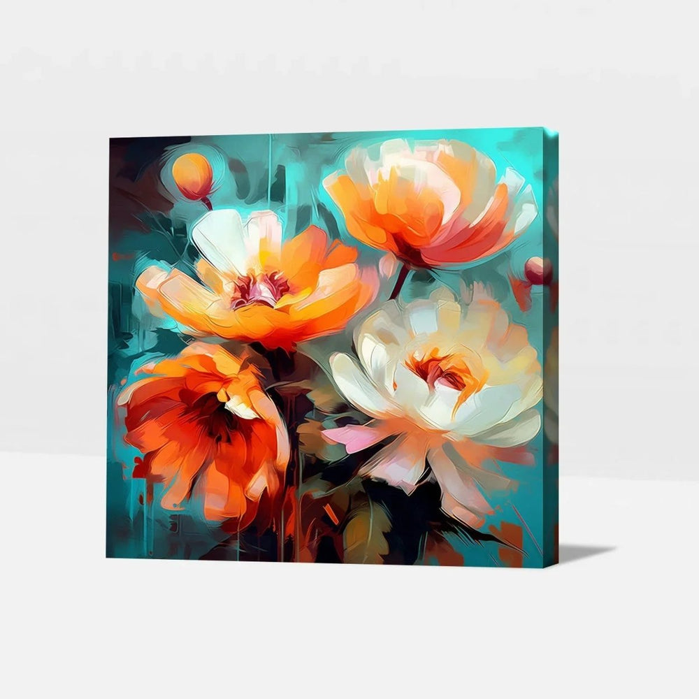 Botanical Dreams Floral Wall Paintings - All India Decor