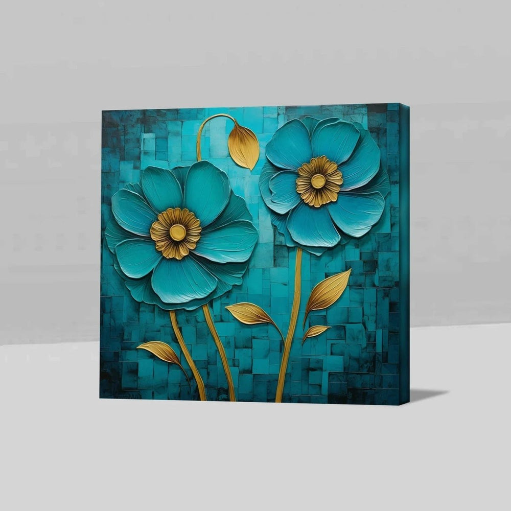 Garden Oasis Serene Flower Wall Decor - All India Decor