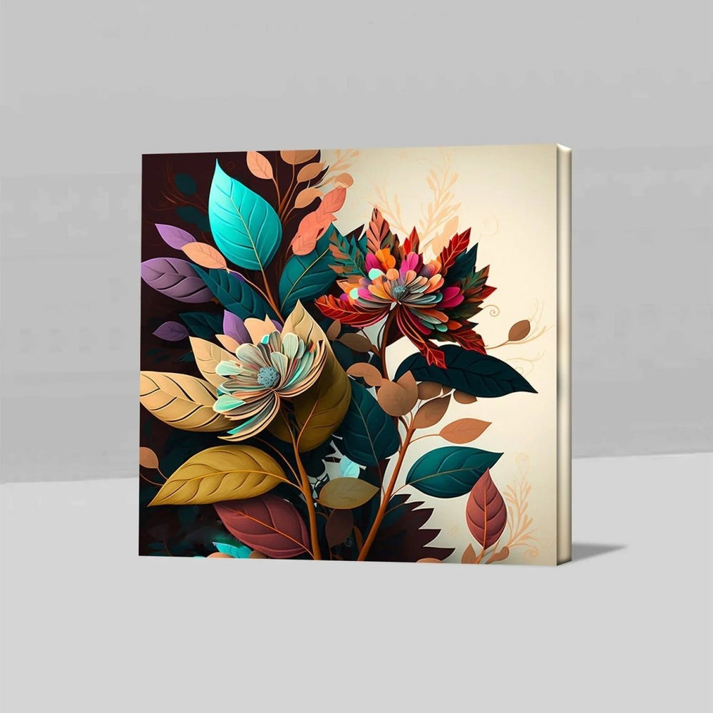 Floral Serenity Wall Art for Tranquil Spaces - All India Decor