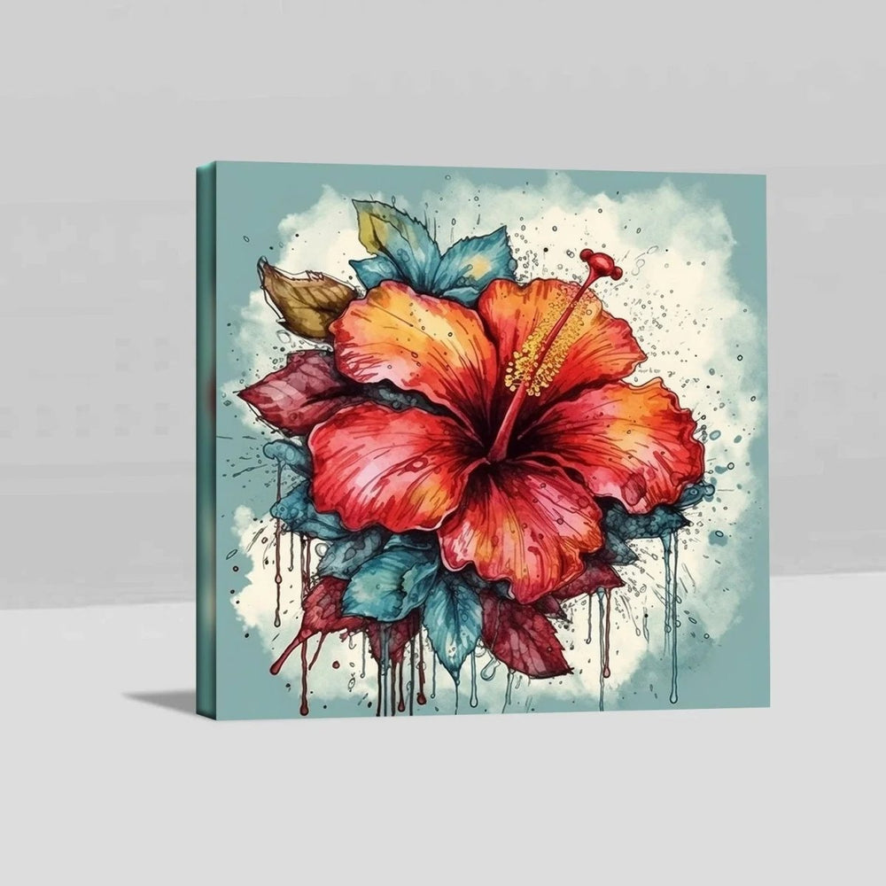 Nature's Harmony Serene Flower Paintings - All India Decor