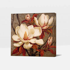 Flower Canvas Artistic Floral Wall Art - All India Decor
