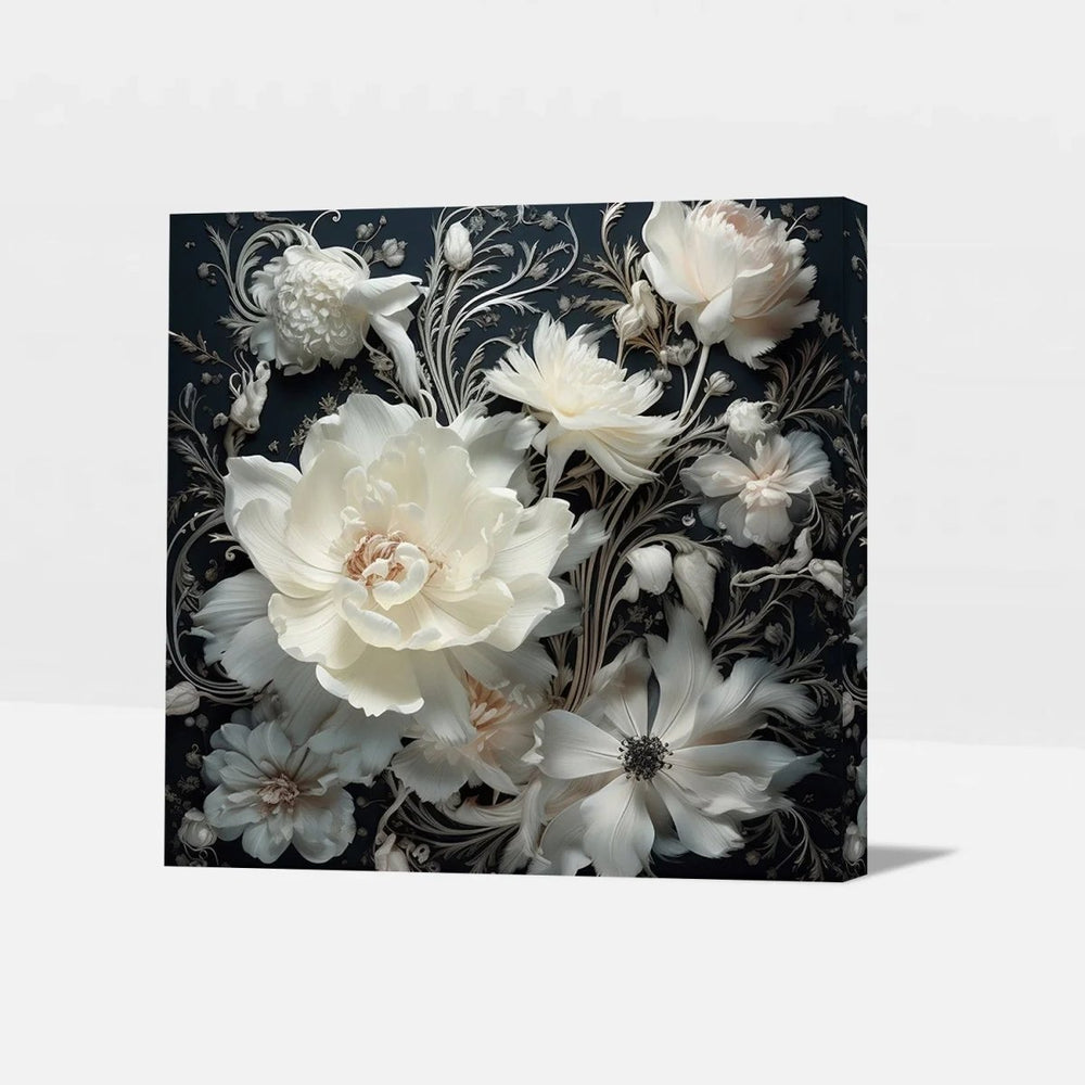 Flower Fusion Creative Floral Paintings - All India Decor