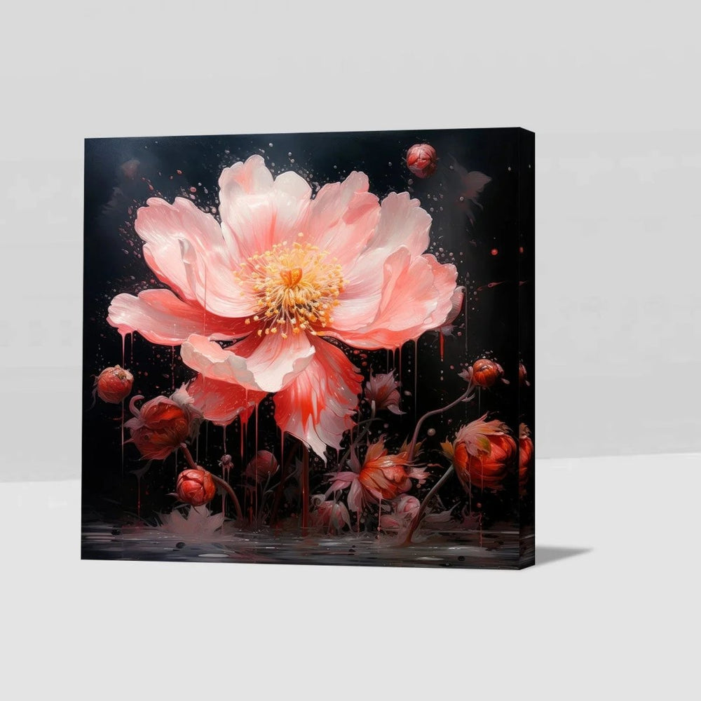 Lively Blooms Bright Flower Paintings - All India Decor