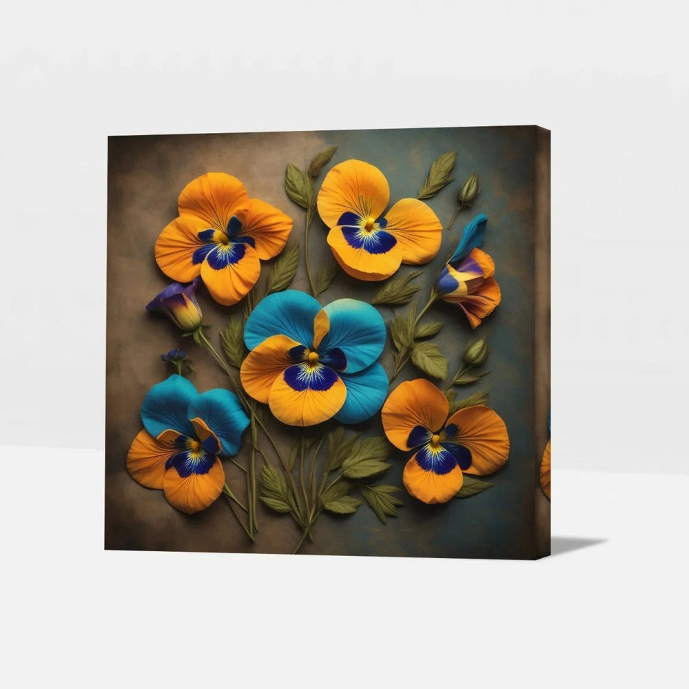 Sunset Petals Warm Flower Wall Decor - All India Decor