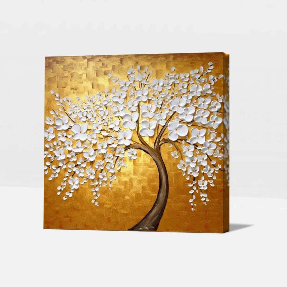 Timeless Petals Elegant Flower Paintings - All India Decor