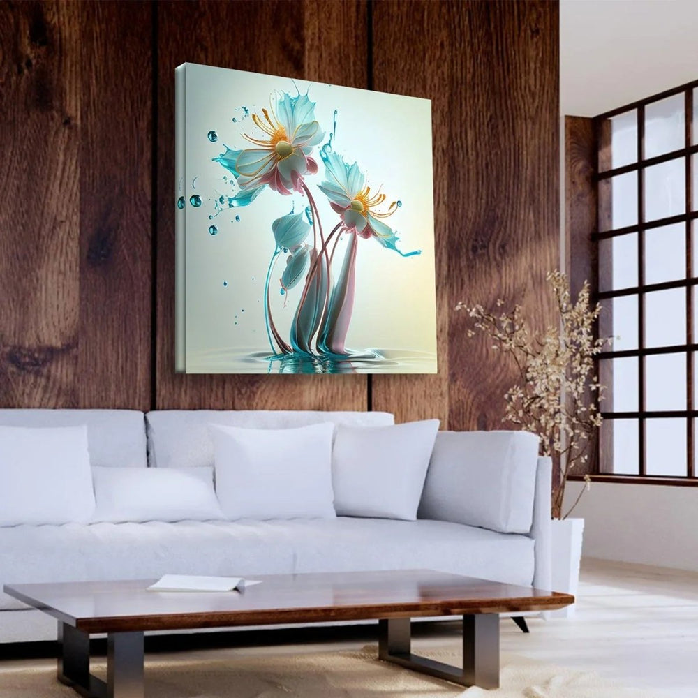 Botanical Harmony Serene Wall Paintings - All India Decor