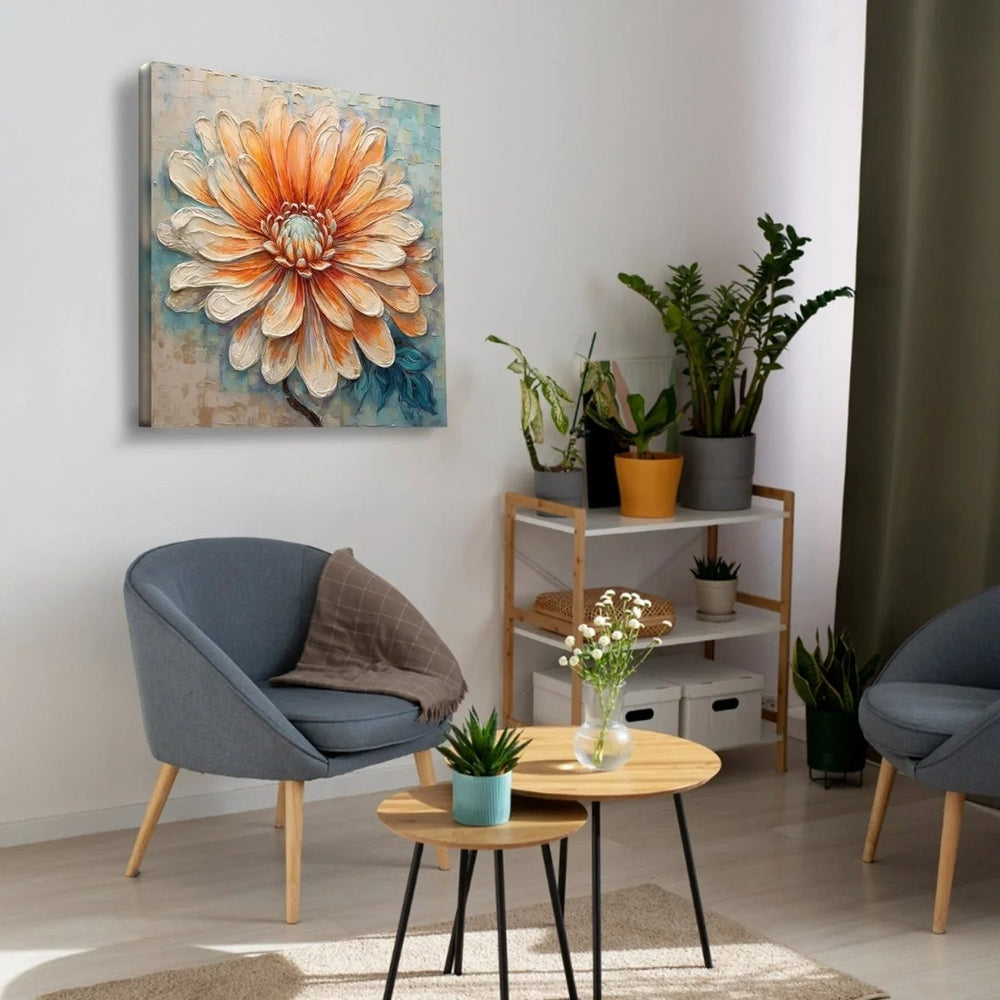 Dreamy Daisies Whimsical Flower Paintings - All India Decor