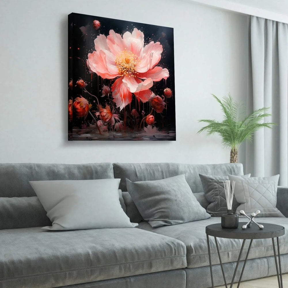 Lively Blooms Bright Flower Paintings - All India Decor