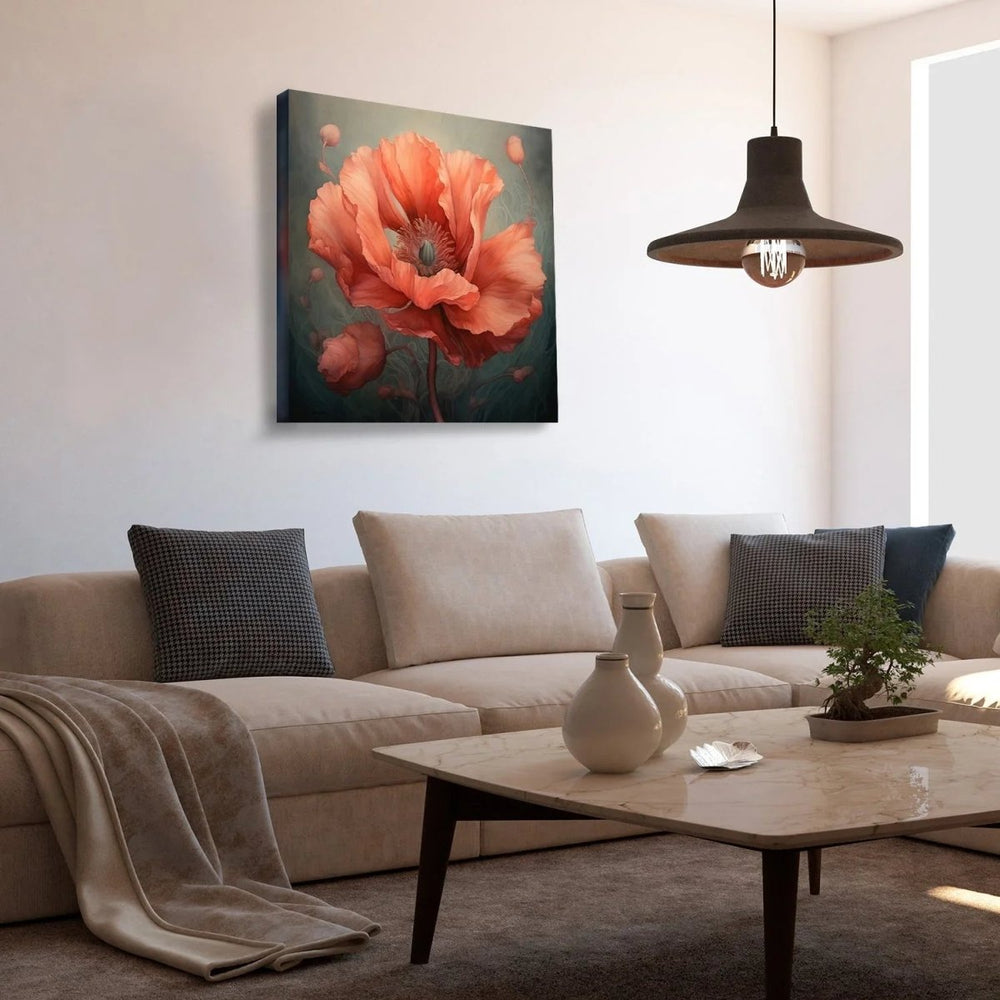 Abstract Florals Modern Wall Paintings - All India Decor