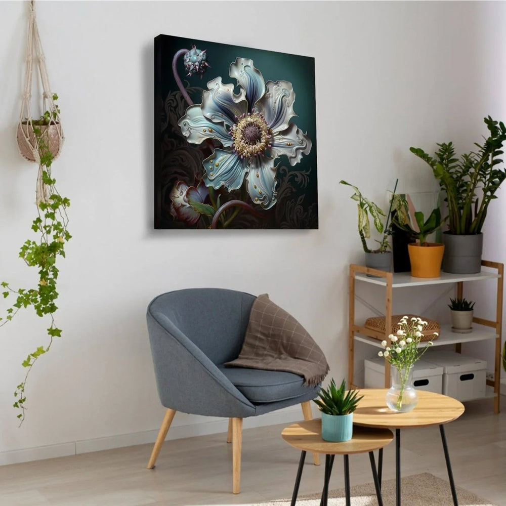 Garden Whispers Soft Flower Paintings - All India Decor