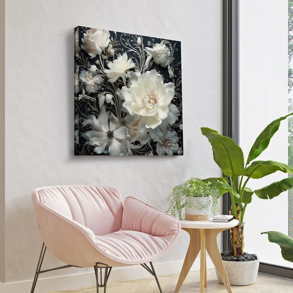 Flower Fusion Creative Floral Paintings - All India Decor