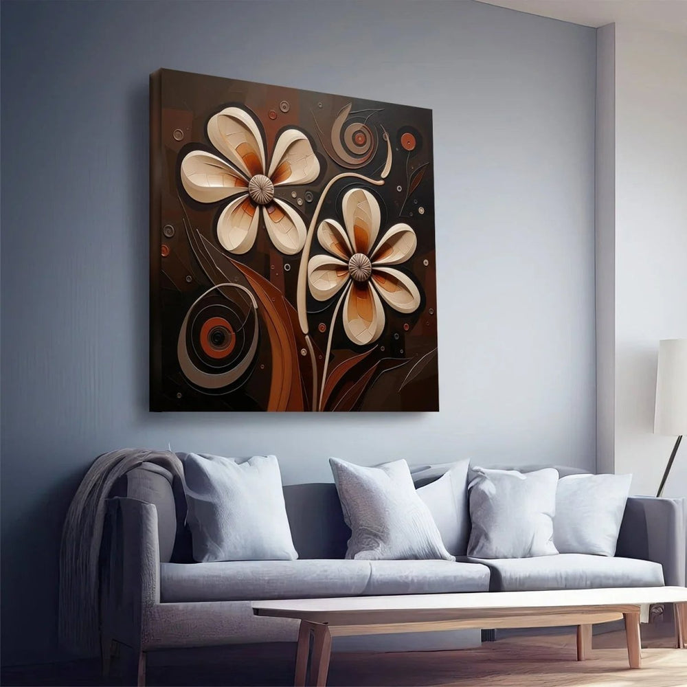 Flower Fields Scenic Wall Art - All India Decor