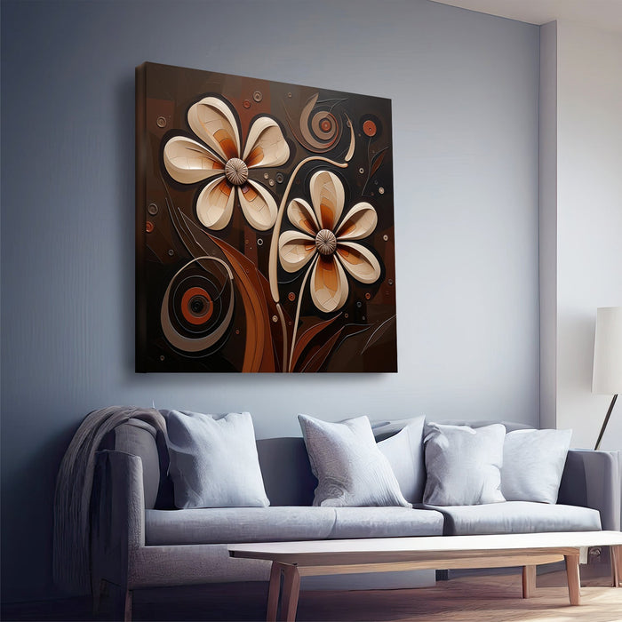 Flower Fields Scenic Wall Art