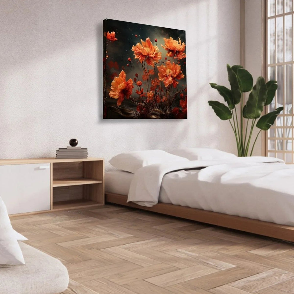 Garden Escape Tranquil Flower Paintings - All India Decor