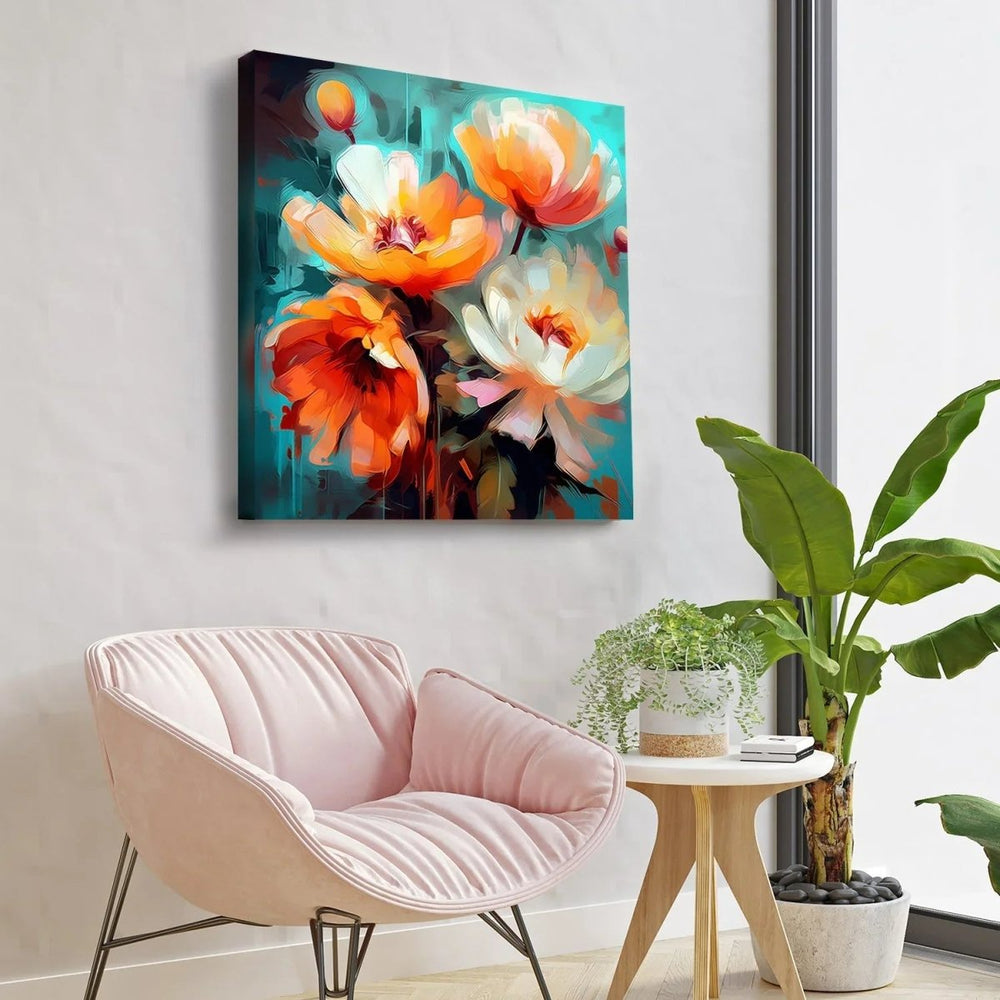 Botanical Dreams Floral Wall Paintings - All India Decor