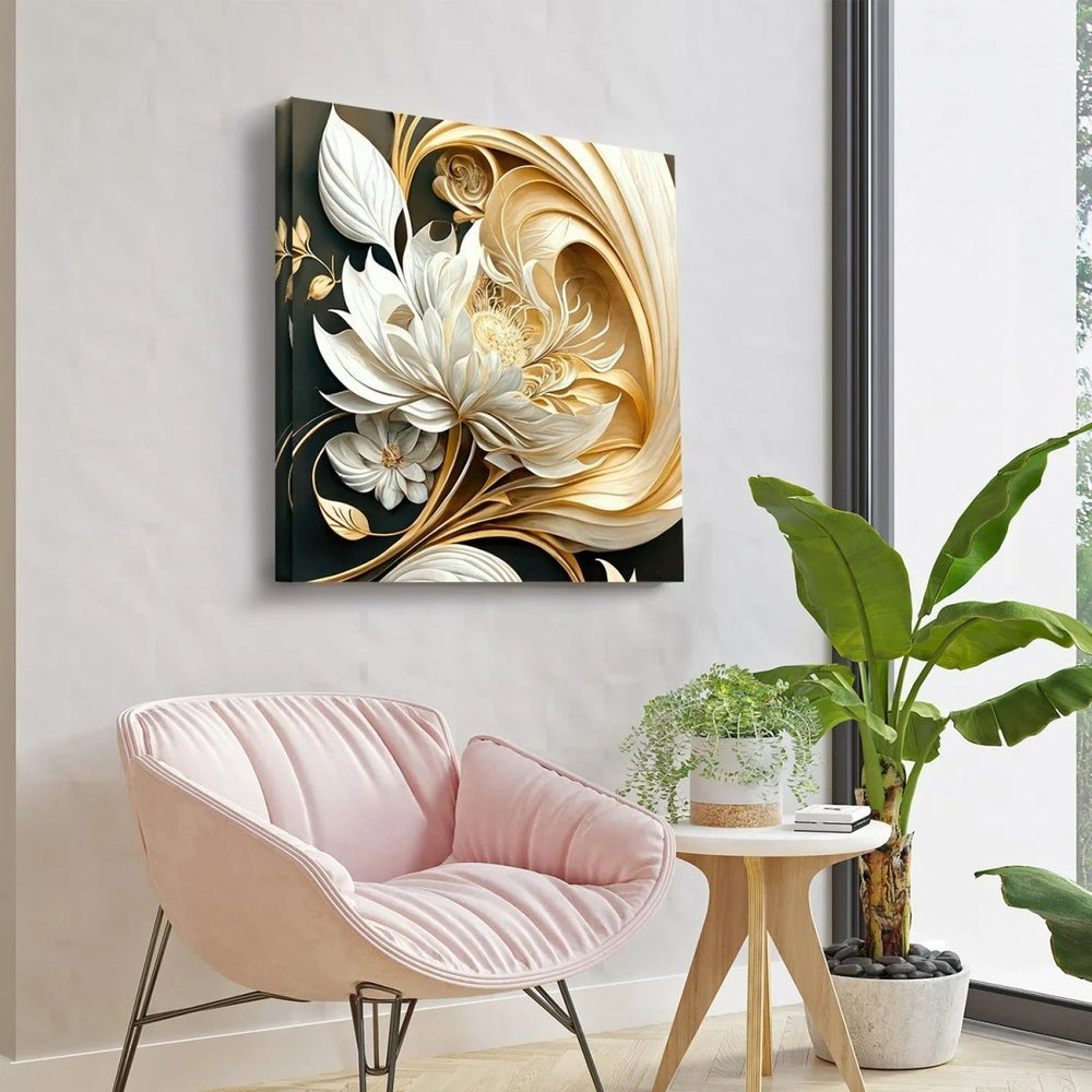 Abstract Blossoms Modern Floral Decor - All India Decor