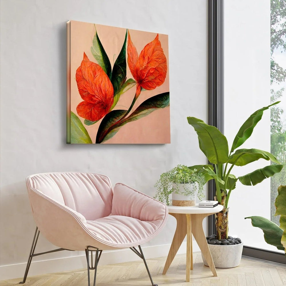 Timeless Tulips Classic Flower Art - All India Decor