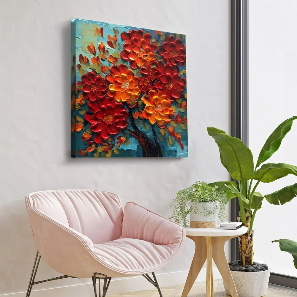 Garden Blooms Fresh Floral Art - All India Decor