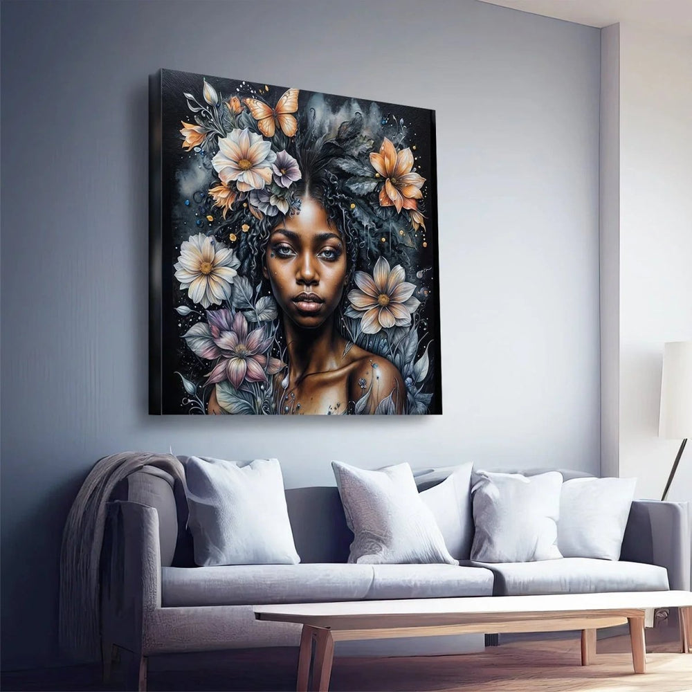 Blooming Impressions Artistic Floral Paintings - All India Decor
