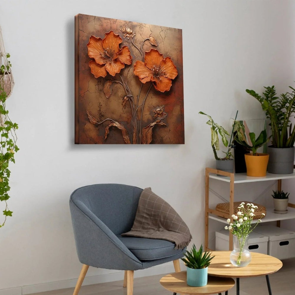 Petal Symphony Harmonious Floral Art - All India Decor