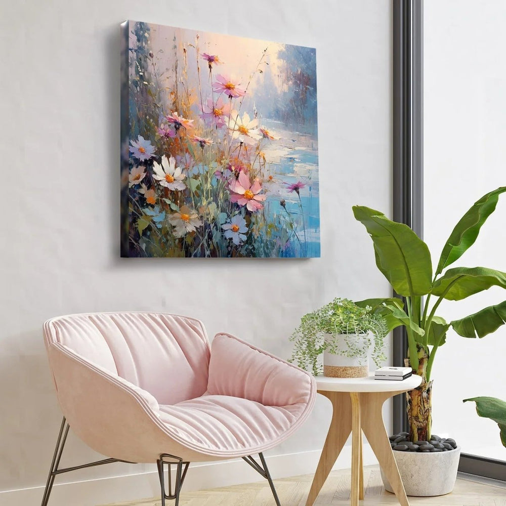 Funky Florals Quirky Flower Paintings - All India Decor