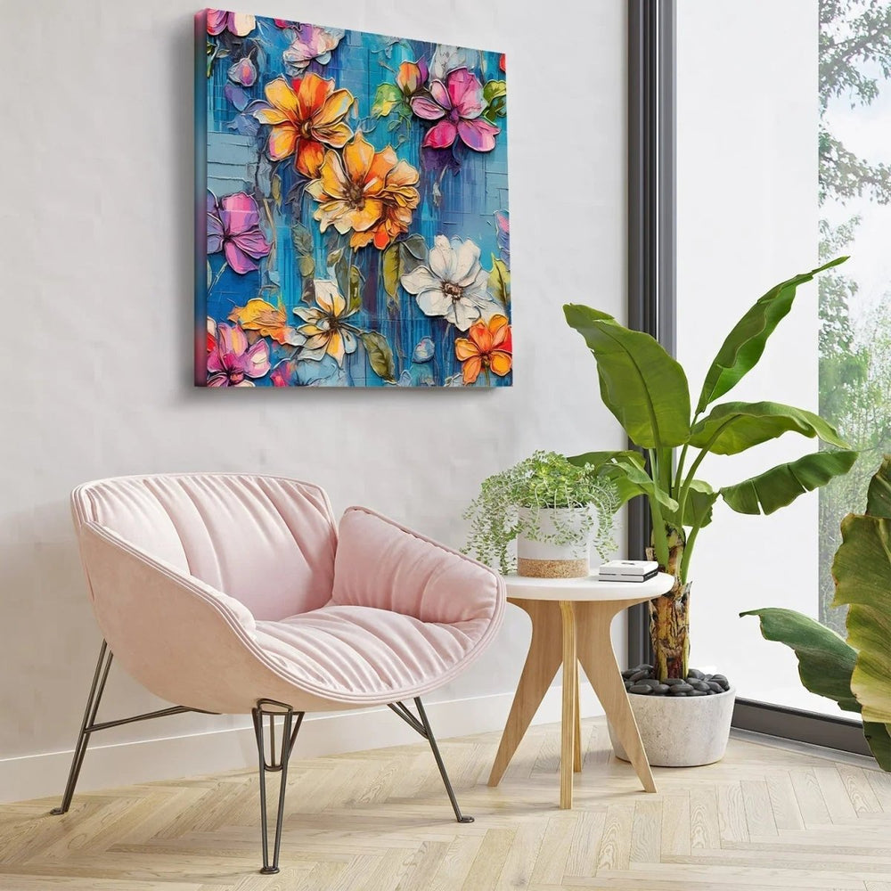 Sunny Petals Bright and Cheerful Art - All India Decor