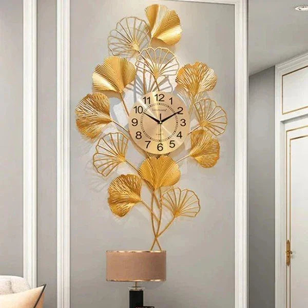 GOLDY STAR WALL CLOCK - All India Decor