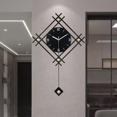 Stylish Geometric Wall Clock - All India Decor