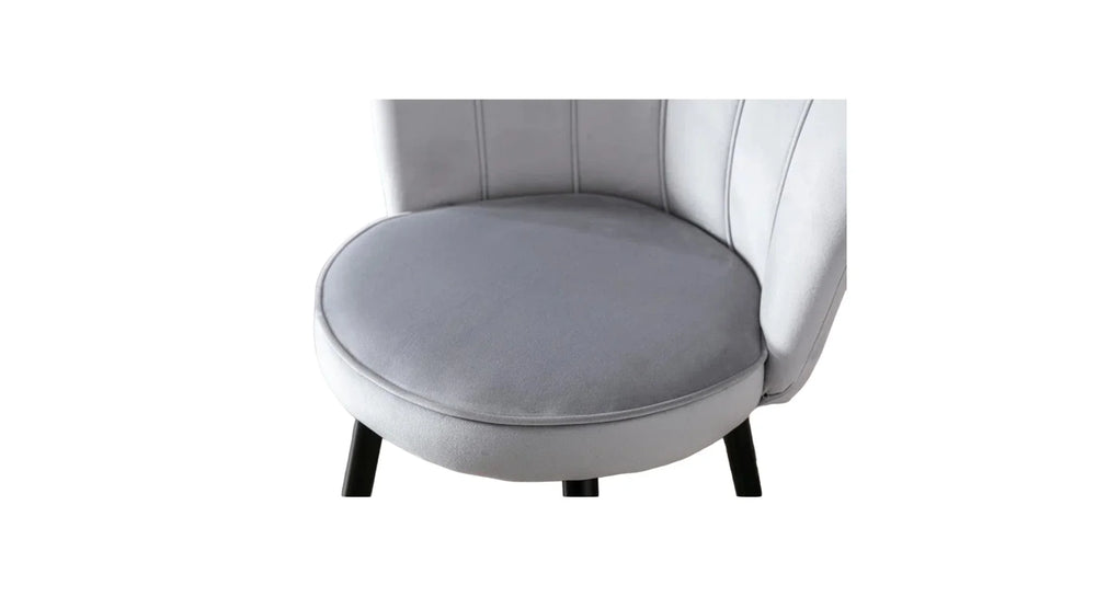 Grey Color Flower Counter Stool - All India Decor