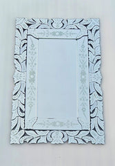 Venetian Rectangle Wall Mirror - All India Decor