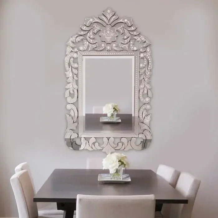 Modern Contemporary Venetian Accent Mirror - All India Decor