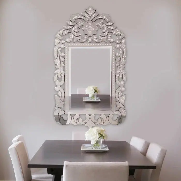 Modern Contemporary Venetian Accent Mirror