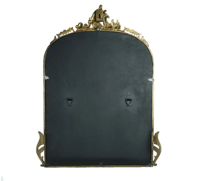 Vintage Wall Mirror (Vintage Brass Finish) - All India Decor - All India Decor