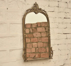 Vintage Wall Mirror (Vintage Brass Finish) - All India Decor - All India Decor