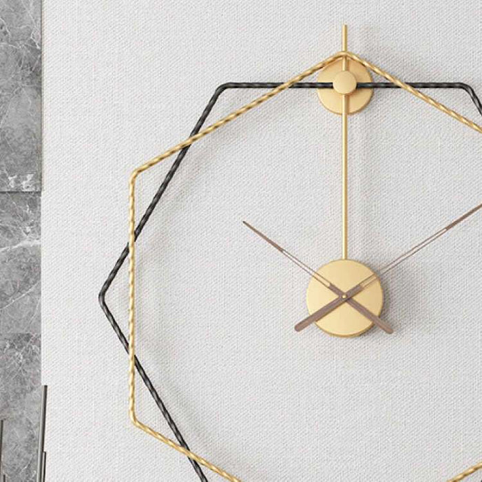 Polygonal Modern Wall clock