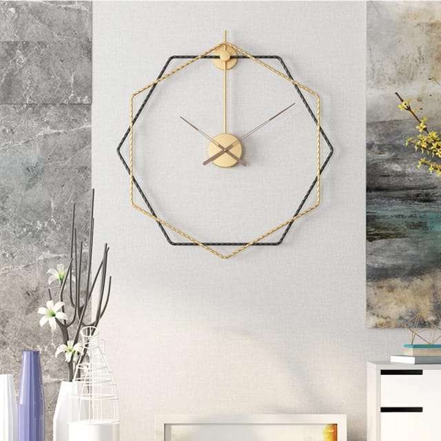 Polygonal Modern Wall clock