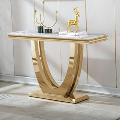 All India Decor U Shape Premium Quality Luxury Console Table