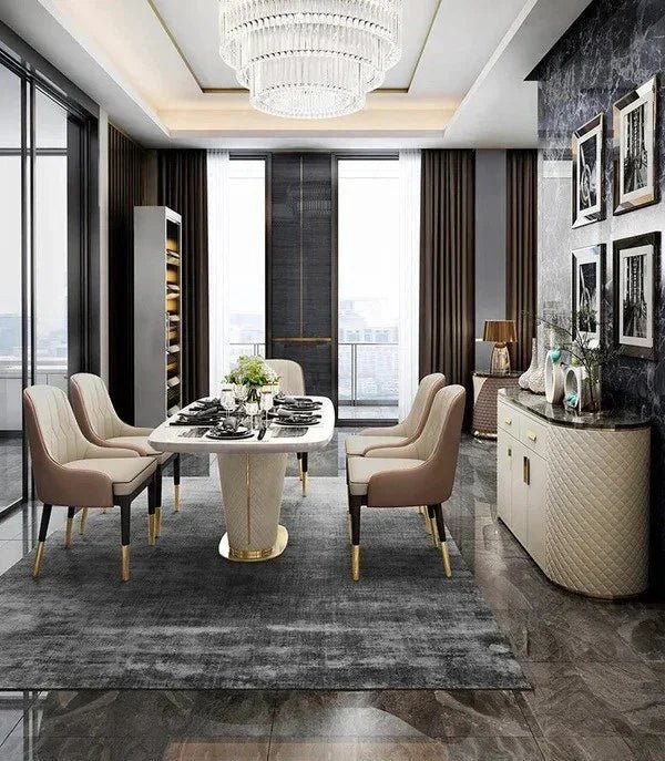 The Paragon Luxury Dining Table Set - All India Decor