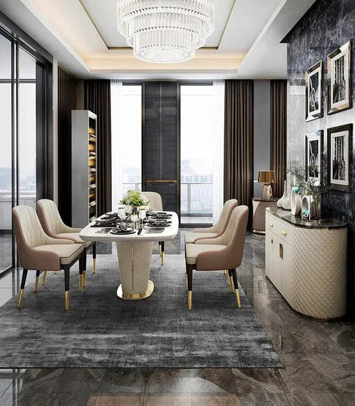 luxury dining table set