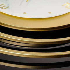 Symmentrical Big Metal Clock - All India Decor