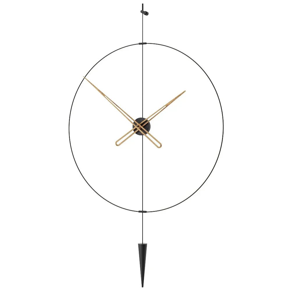 Pendulum Design Big Wall Clock for Living Room - All India Decor