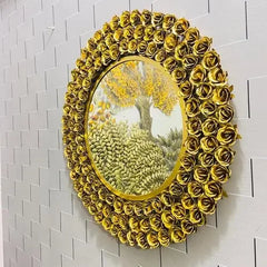 Handmade Wrought Iron Designer Mirror - All India Decor