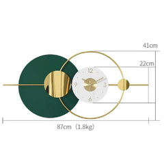 Aesthetic Wall Clock New Design - All India Decor